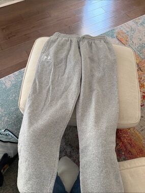 Under Armour Kids Gray Fleece Joggers